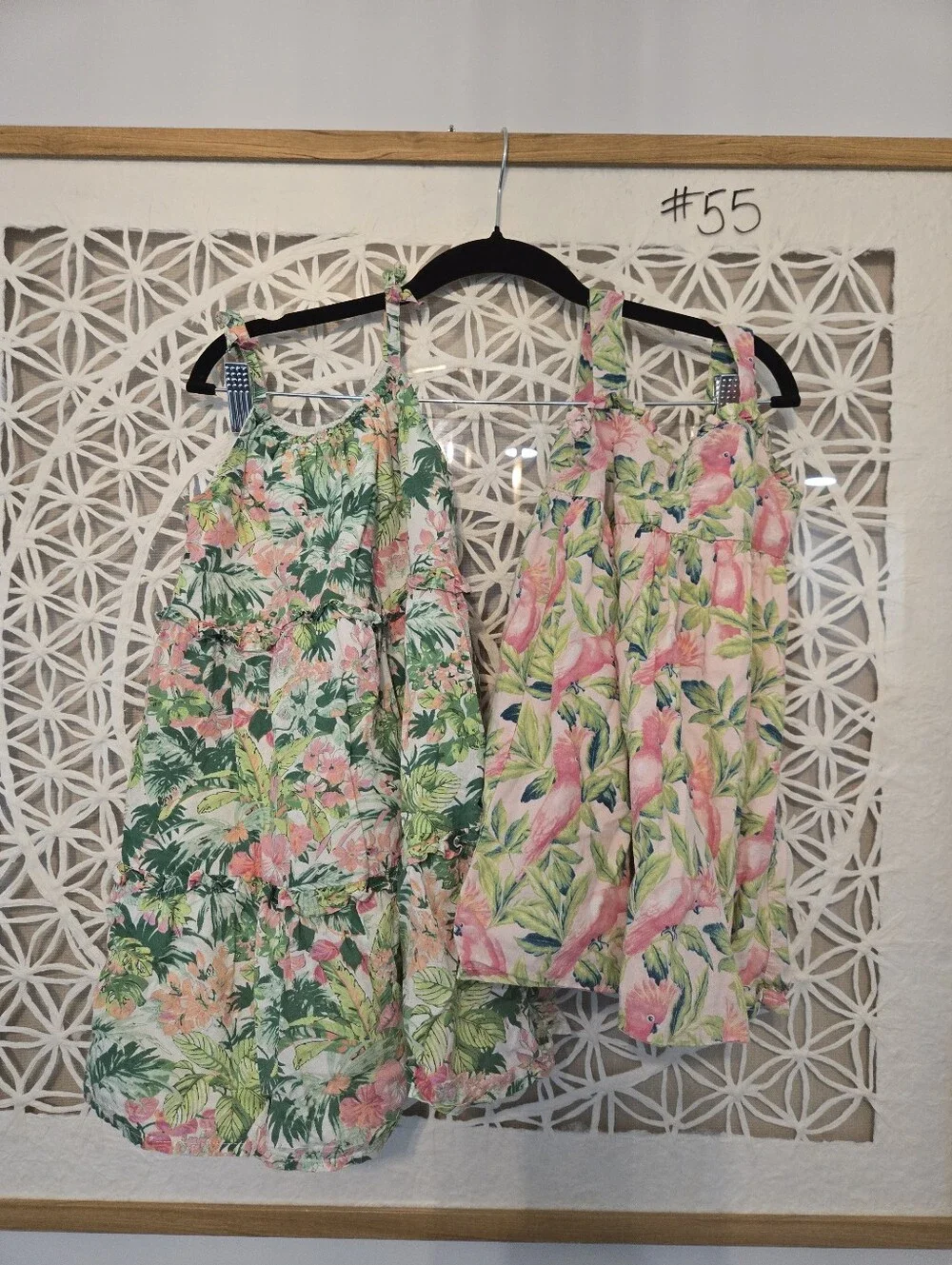 Janie and Jack Girls 2T Floral Sun Dress Bundle 2 Piece